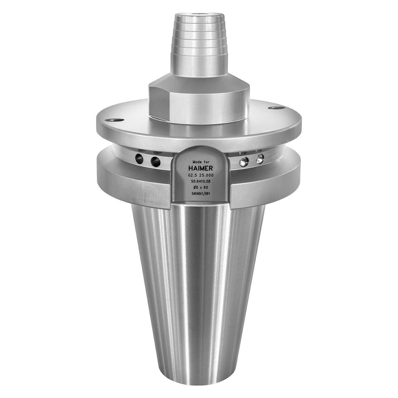 Haimer 50.6H10.08 | 8.00mm Collet Size x 90.00mm Length Short End Mill Holder & Adapter