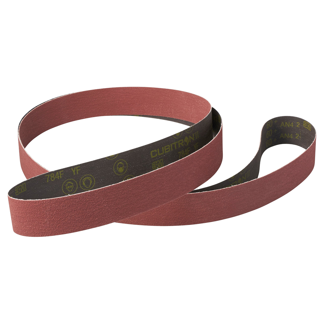 3M 7010515183 | 784F x 60+ Grit x 118.000" OAL Precision Shaped Ceramic Cloth Belt