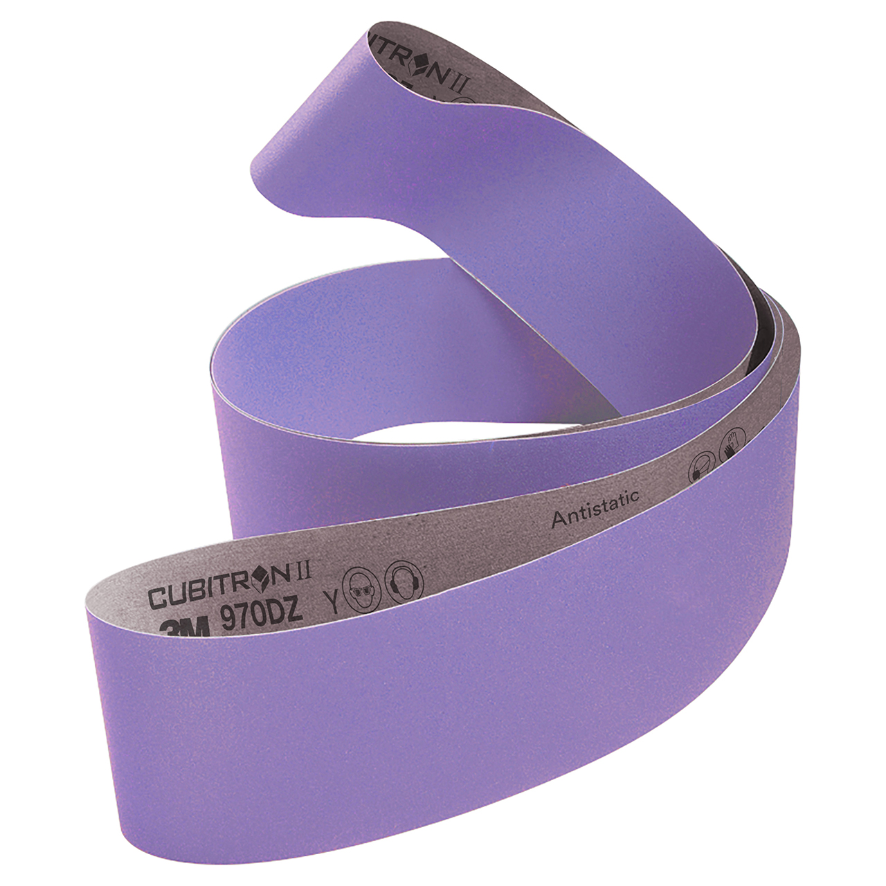 3M 7100265621 | 970DZ x 120+ Grit x 90.000" OAL Precision Shaped Ceramic Cloth Belt