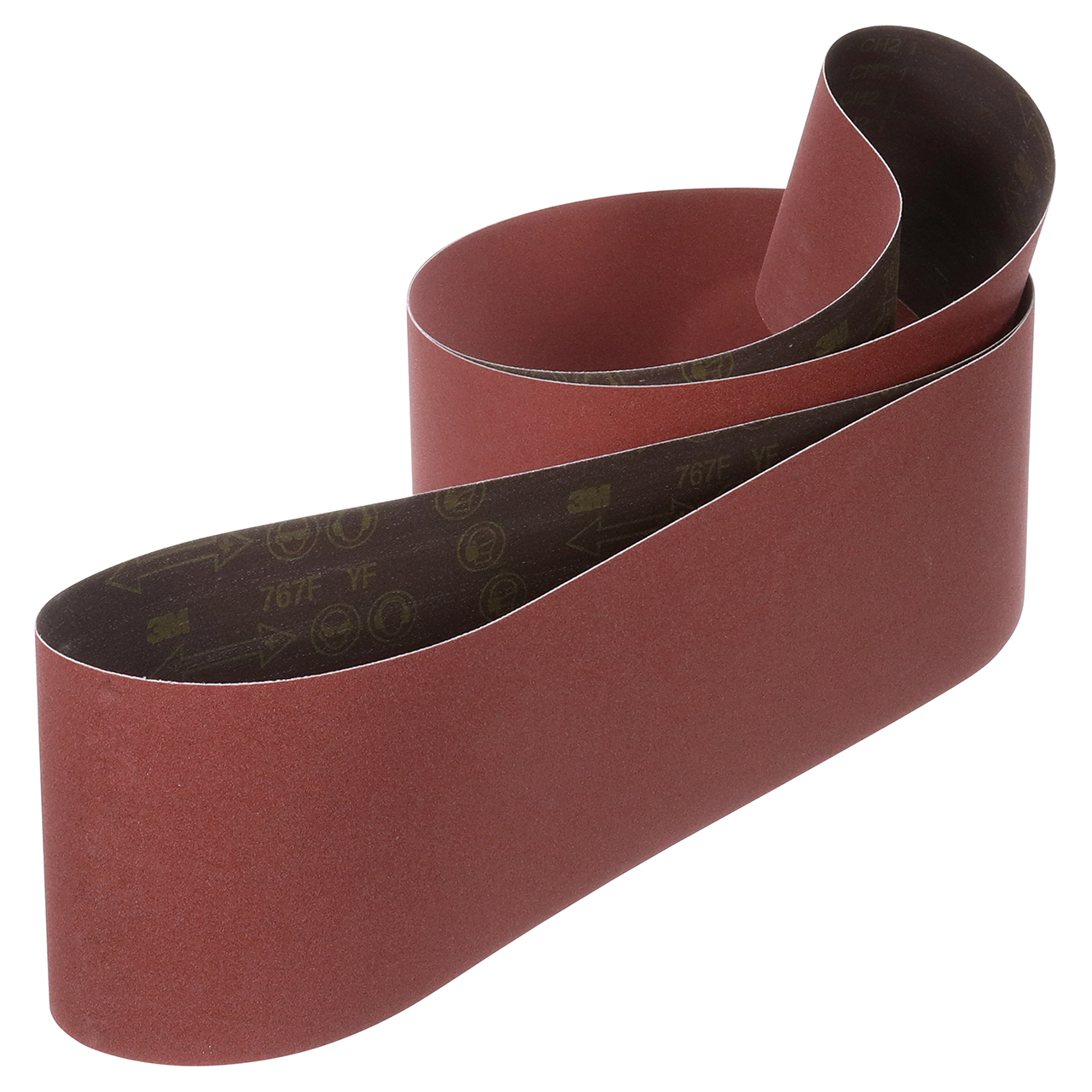 3M 7100273743 | 767F x 36+ Grit x 103.000" OAL Precision Shaped Ceramic Cloth Belt