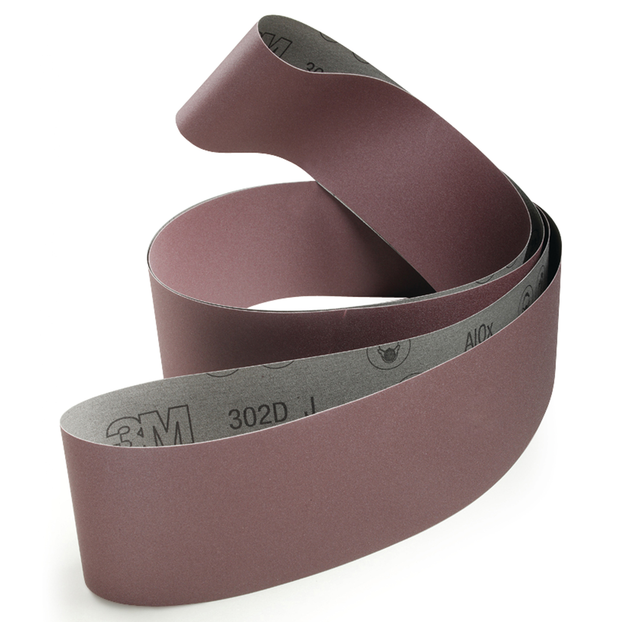 3M 7010517917 | 302D x P120 Grit x 80.000" OAL Aluminum Oxide Cloth Belt