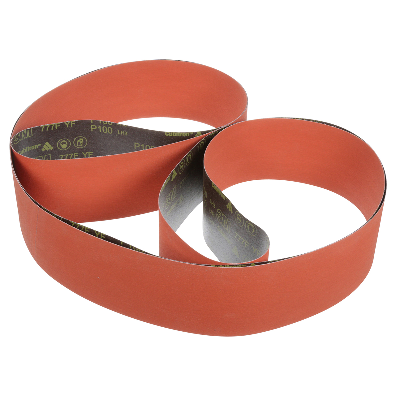 3M 7010290251 | 777F x 60 Grit x 107.000" OAL Ceramic Aluminum Oxide Cloth Belt