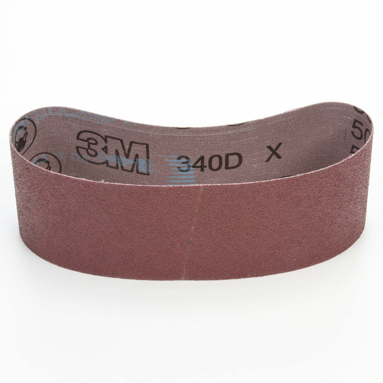 3M 7010360825 | 340D x P120 Grit x 89.000" OAL Aluminum Oxide Cloth Belt