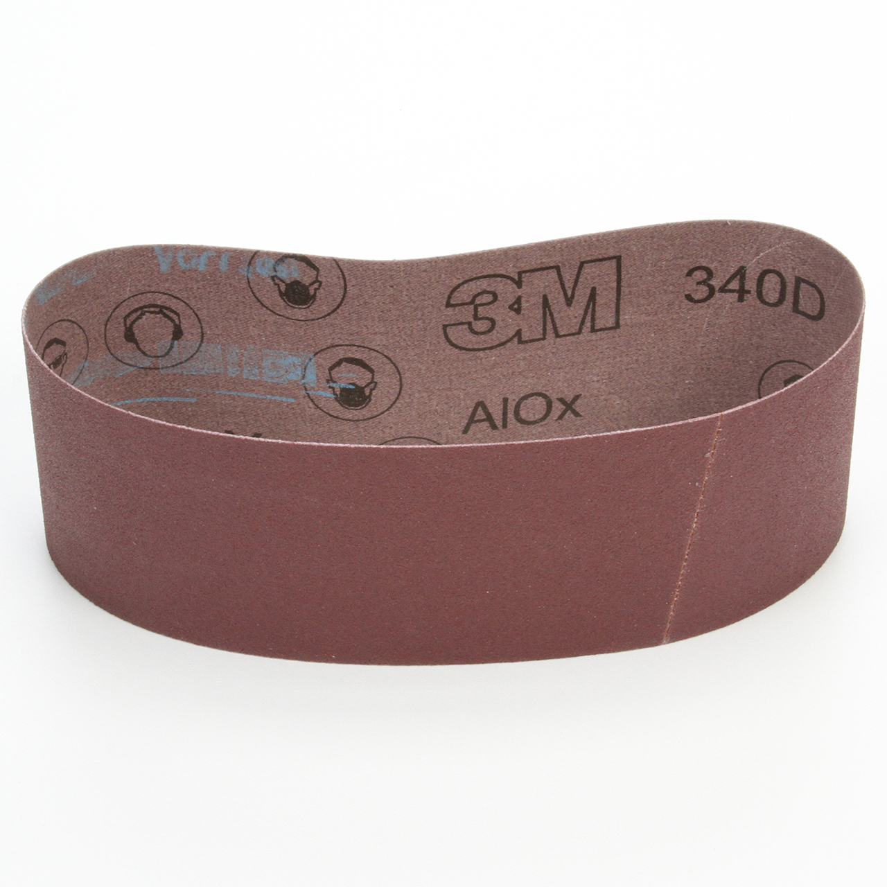 3M 7010300094 | 340D x P100 Grit x 24.000" OAL Aluminum Oxide Cloth Belt