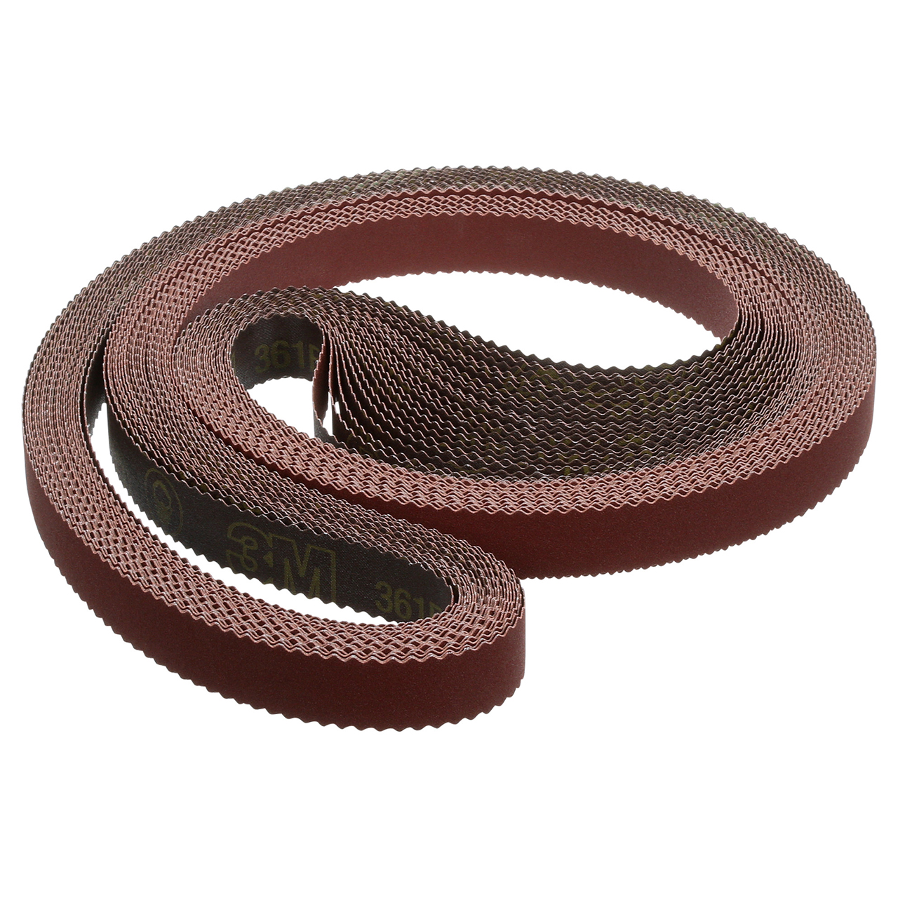 3M 7100193189 | 361F x P220 Grit x 132.000" OAL Aluminum Oxide Cloth Belt