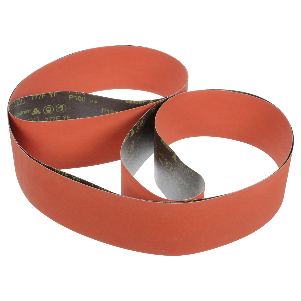 3M 7010360123 | 777F x P180 Grit x 360.000" OAL Ceramic Aluminum Oxide Cloth Belt