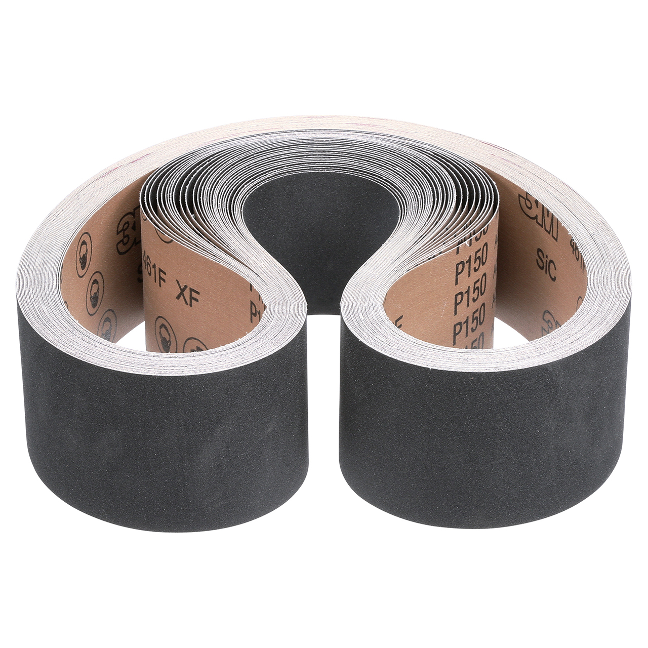 3M 7010516580 | 461F x P600 Grit x 98.000" OAL Silicon Carbide Cloth Belt