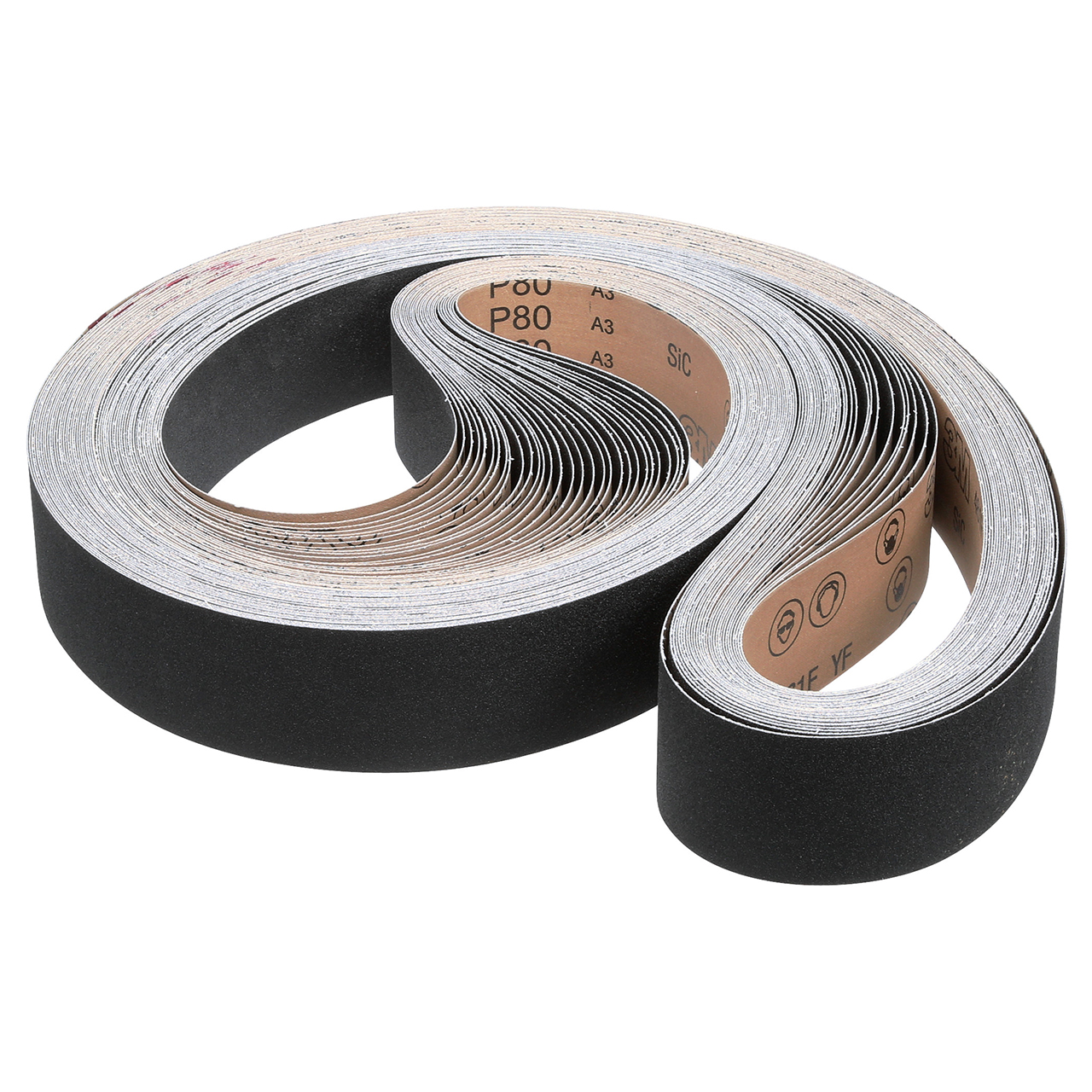 3M 7010511934 | 461F x P150 Grit x 132.000" OAL Silicon Carbide Cloth Belt