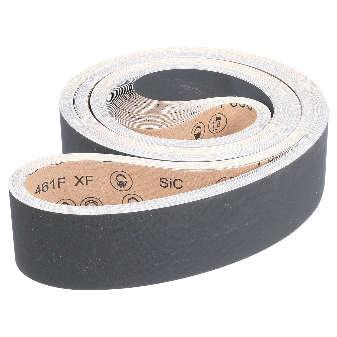 3M 7010513624 | 461F x P36 Grit x 51.000" OAL Silicon Carbide Cloth Belt