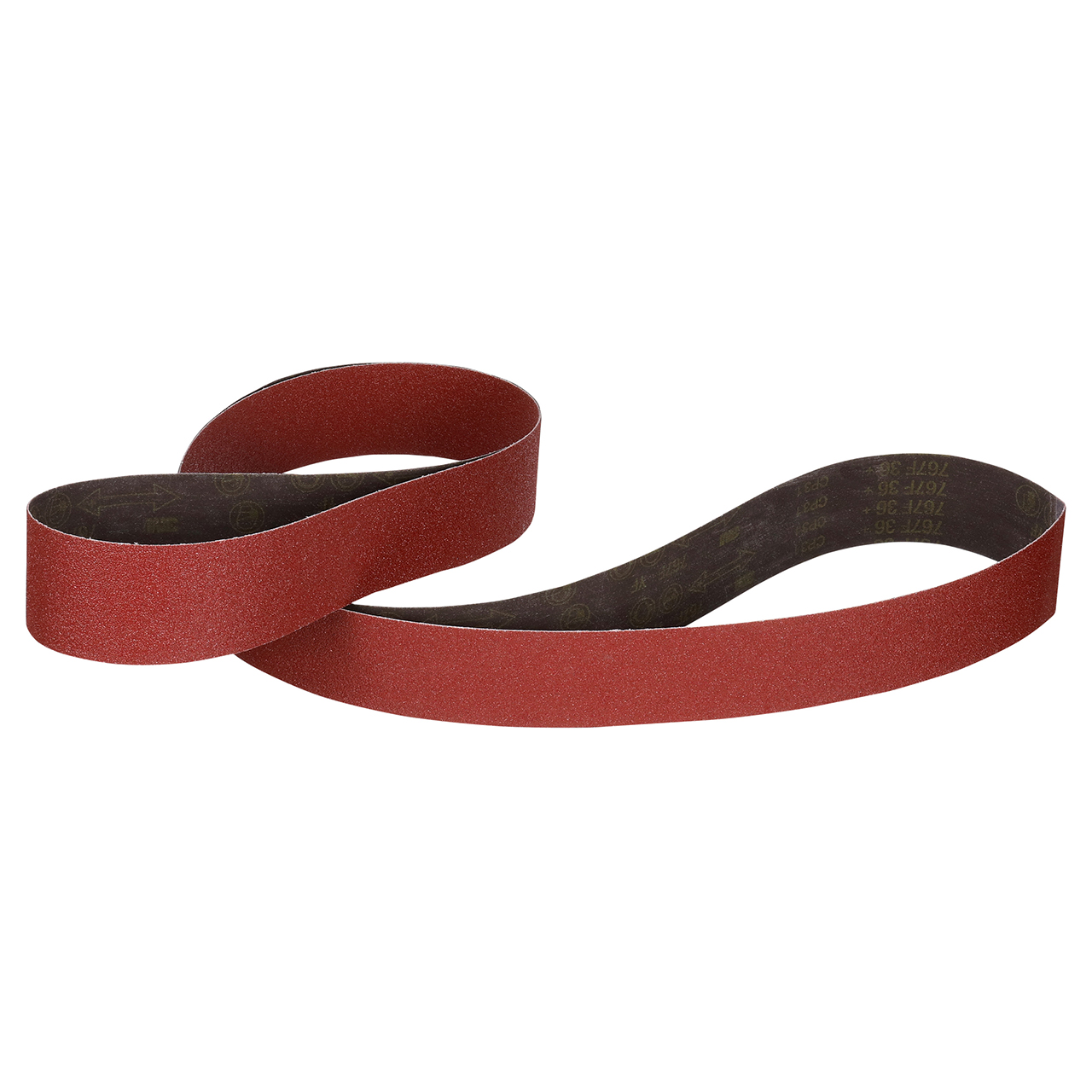 3M 7100273649 | 767F x 80+ Grit x 132.000" OAL Precision Shaped Ceramic Cloth Belt
