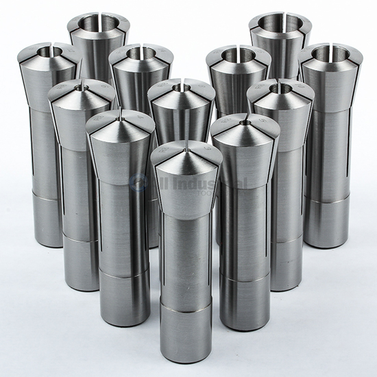 All Industrial 41056 | 12pc R8 Collet Set Metric 3mm to 22mm High Precsion for Bridgeport 12pc