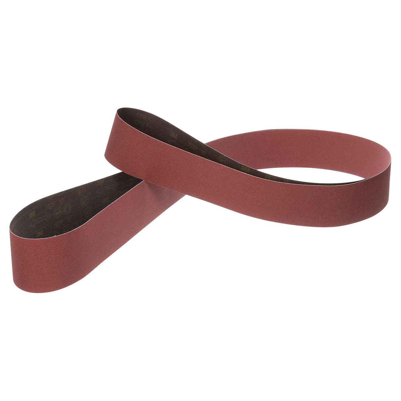 3M 7100272608 | 767F x 80+ Grit x 132.000" OAL Precision Shaped Ceramic Cloth Belt