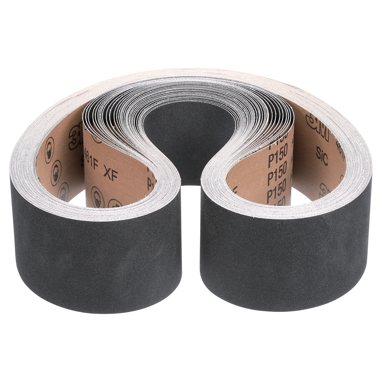 3M 7010517903 | 461F x P36 Grit x 131.000" OAL Silicon Carbide Cloth Belt