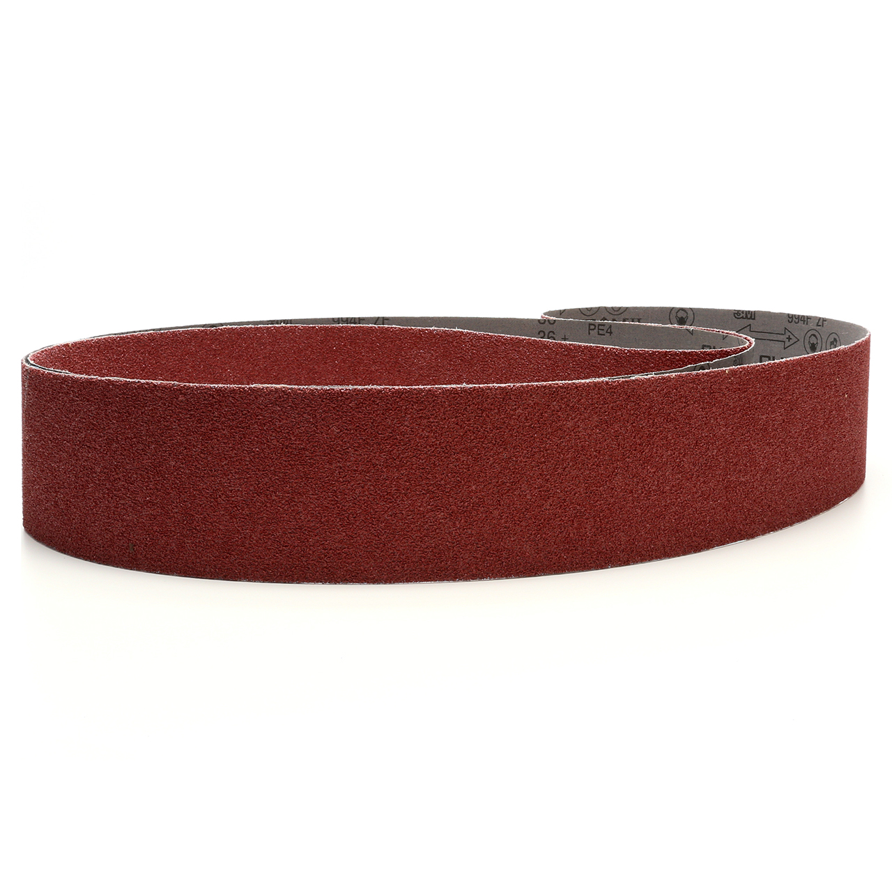 3M 7010292569 | 966F x 80+ Grit x 120.000" OAL Precision Shaped Ceramic Cloth Belt