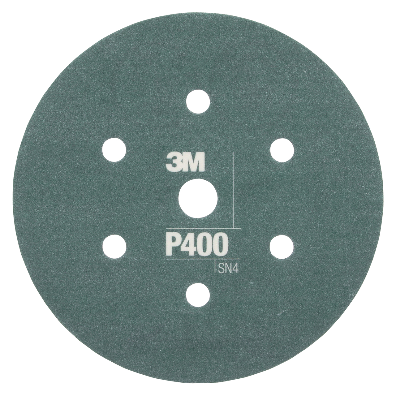 3M 7000120193 | 34403 Hookit 6" Diameter 270J P400 Grit Aluminum Oxide Flexible Abrasive Disc