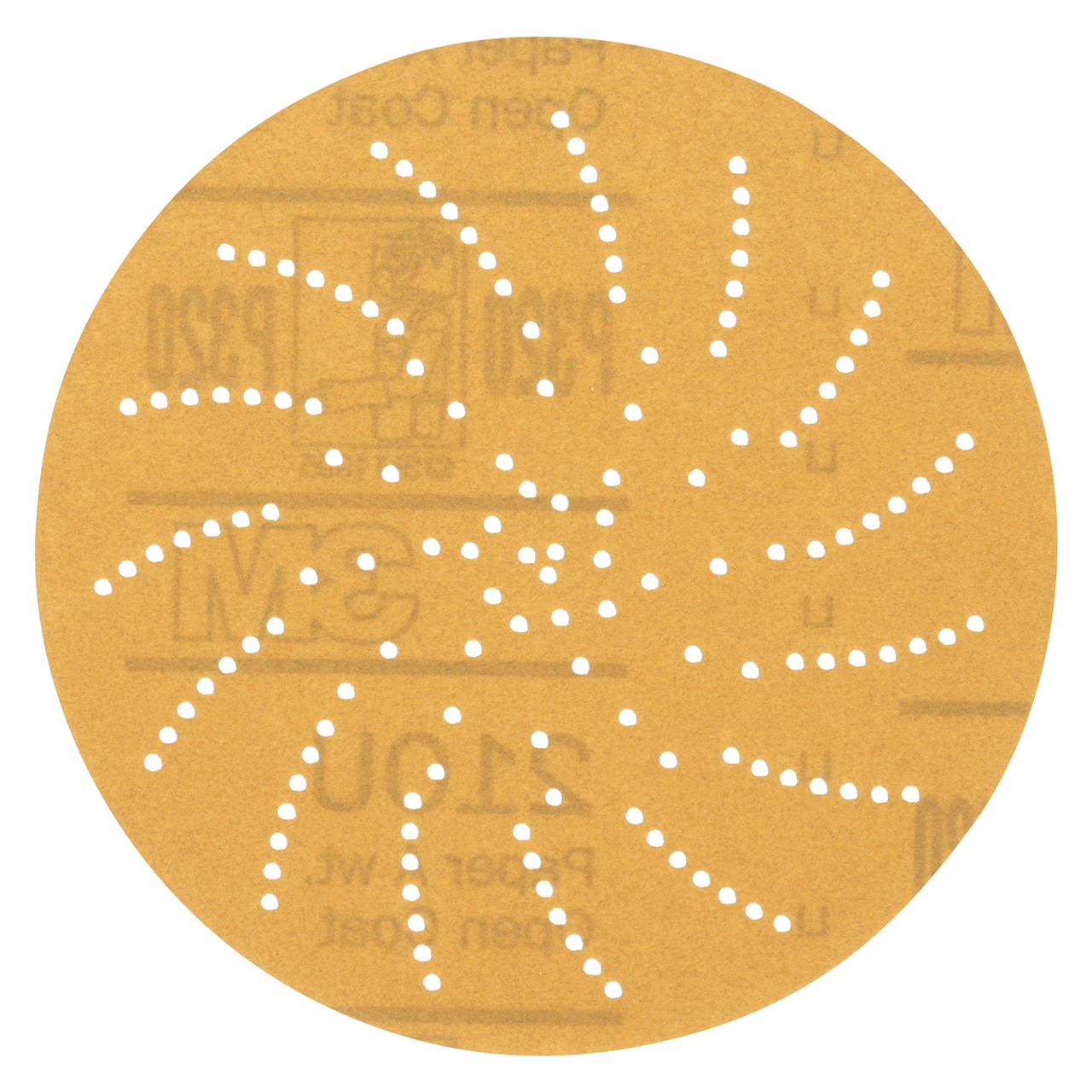 3M 7010518094 | Hookit 5" Diameter 210U A Weight P400 Grit Aluminum Oxide Paper Disc