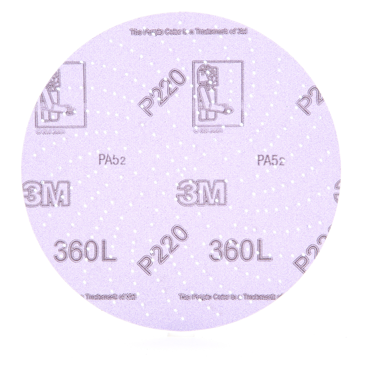 3M 7100212559 | Xtract 6" Diameter 360L P220 Grit Aluminum Oxide Film Disc