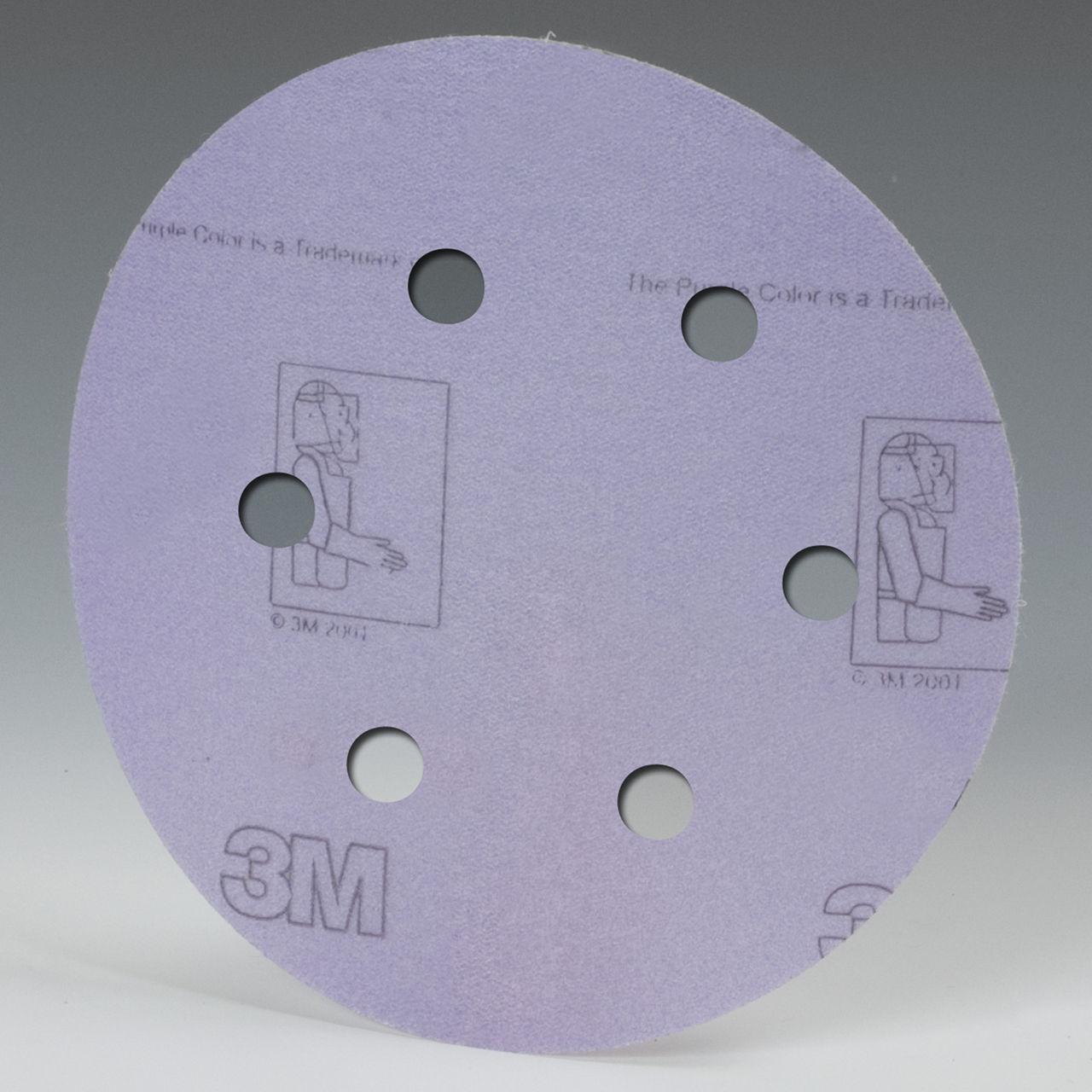 3M 7010518179 | Hookit 6" Diameter 360L P320 Grit Aluminum Oxide Film Disc