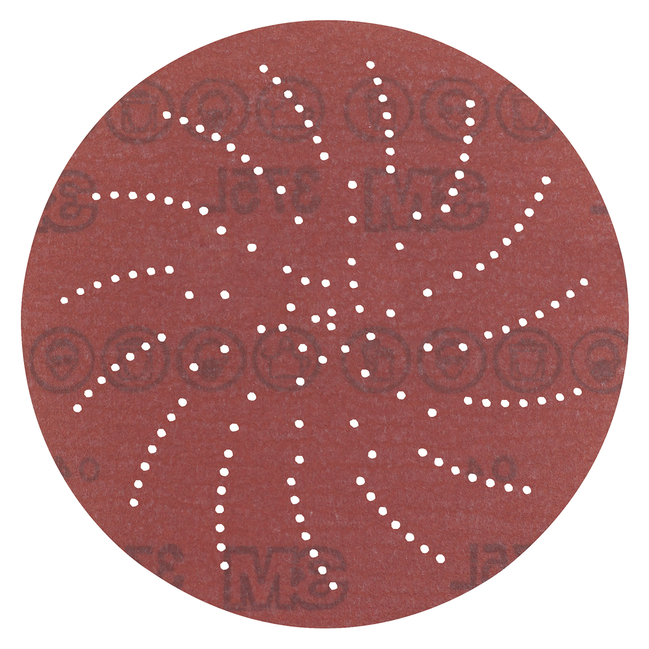 3M 7100305241 | Xtract 6" Diameter 375L P120 Grit Aluminum Oxide Film Disc