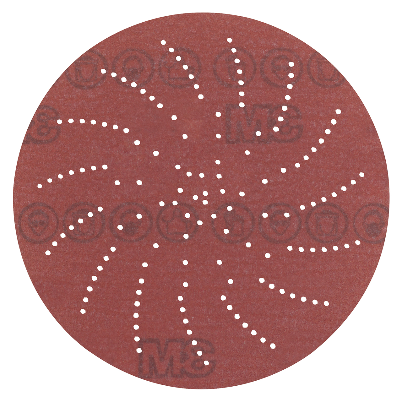 3M 7010361097 | Hookit 5" Diameter 752I E Weight 50 Grit Ceramic Aluminum Oxide Clean Sanding Disc