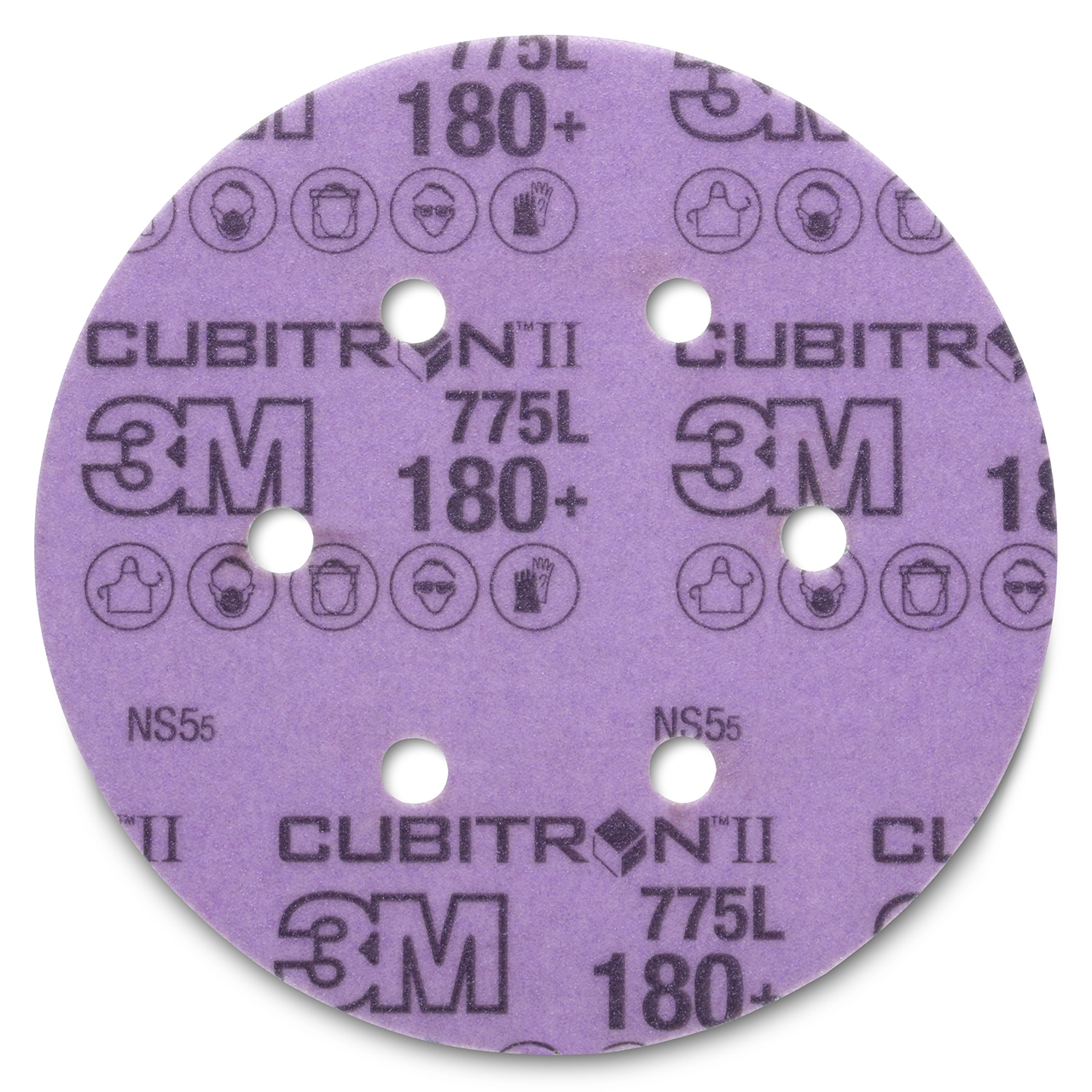 3M 7100046324 | Cubitron II Hookit 6" Diameter 775L 120+ Grit Precision Shaped Ceramic Film Disc
