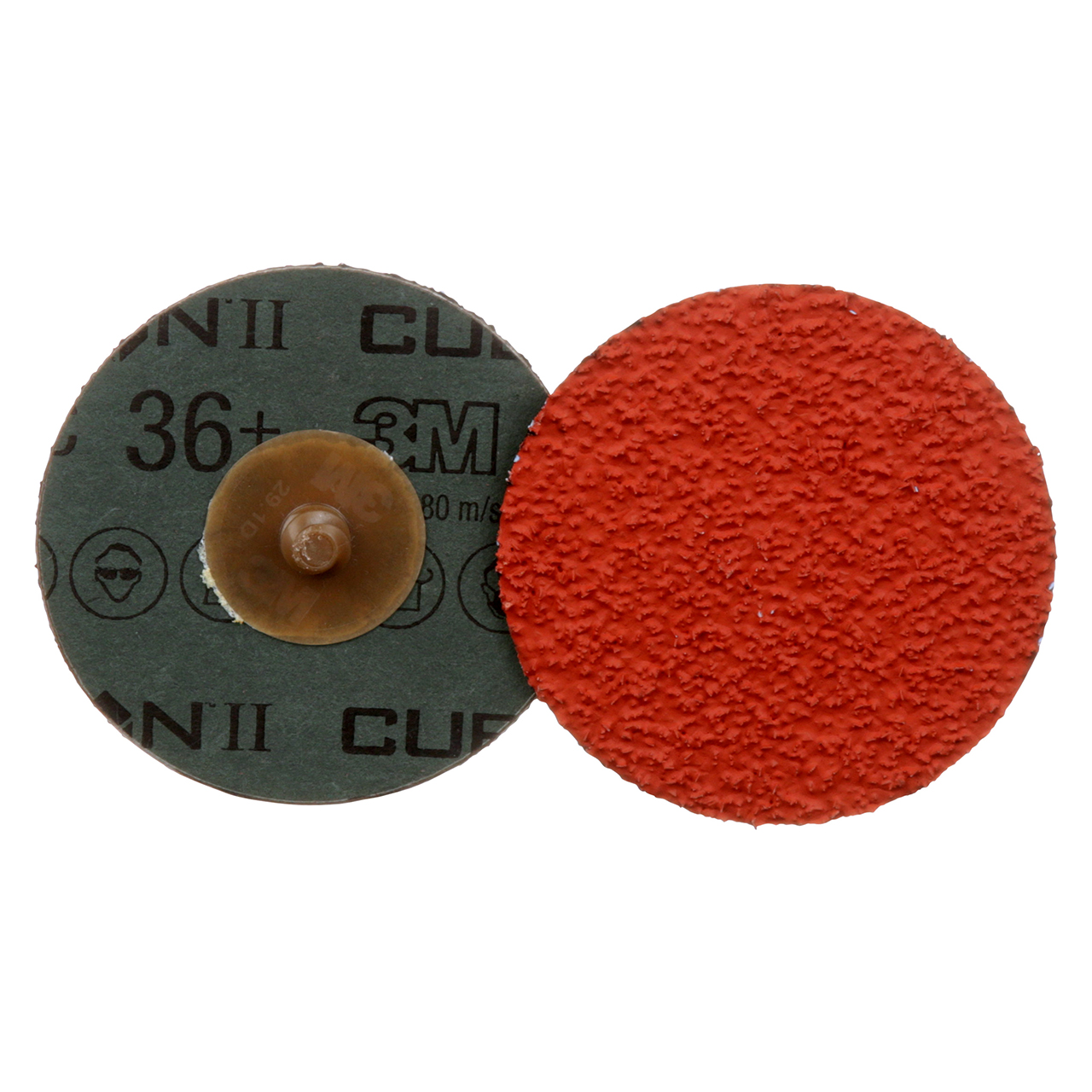 3M 7100050304 | Cubitron II Roloc 3" Diameter 987C 36+ Grit Precision Shaped Ceramic Fiber Disc