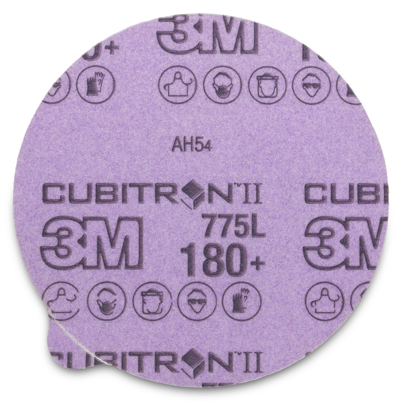 3M 7100075206 | Cubitron II Stikit 6" Diameter 775L 180+ Grit Precision Shaped Ceramic Film Disc