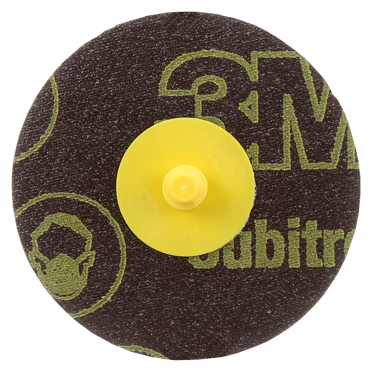 3M 7010309167 | Roloc 4" Diameter 777F YF Weight 80 Grit Ceramic Sanding Disc