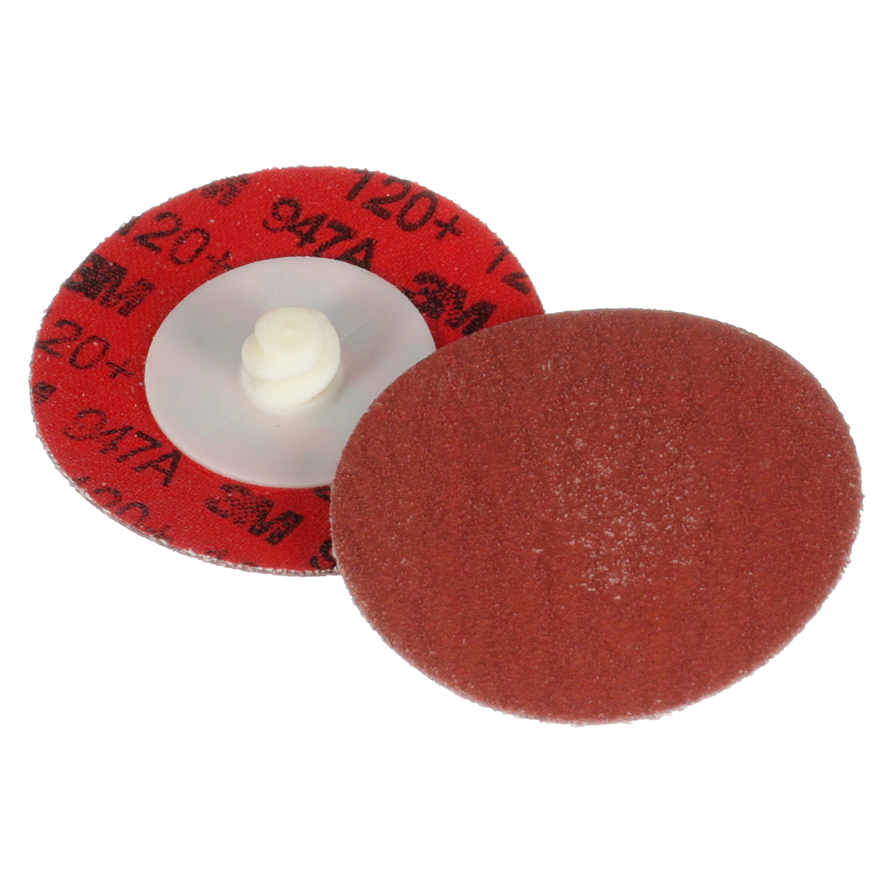 3M 7100076933 | Cubitron II Roloc 2" Diameter 947A X Weight 120+ Grit Precision Shaped Ceramic Durable Edge Disc