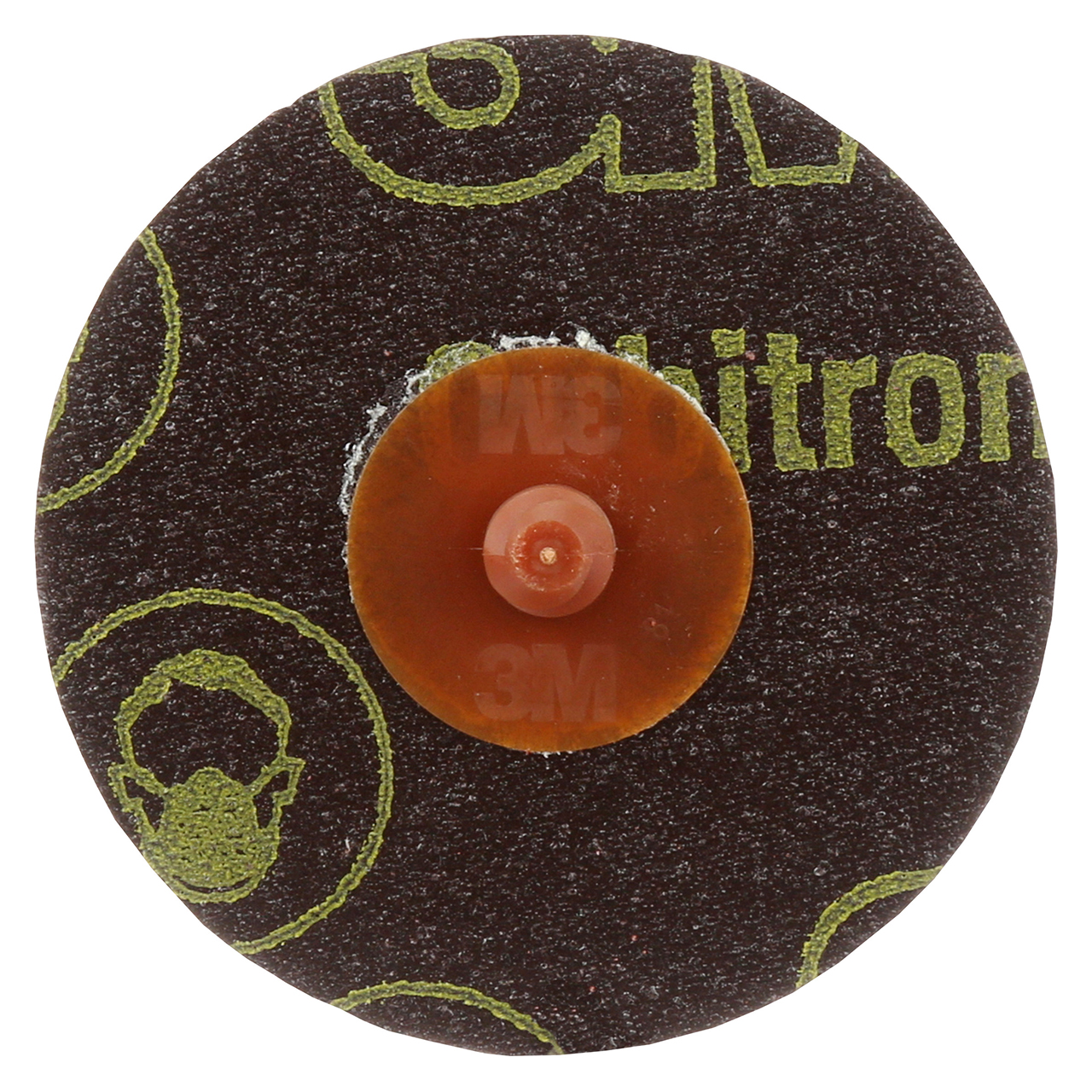 3M 7000045098 | Roloc 3" Diameter 361F YF Weight 60 Grit Aluminum Oxide Quick Change Disc