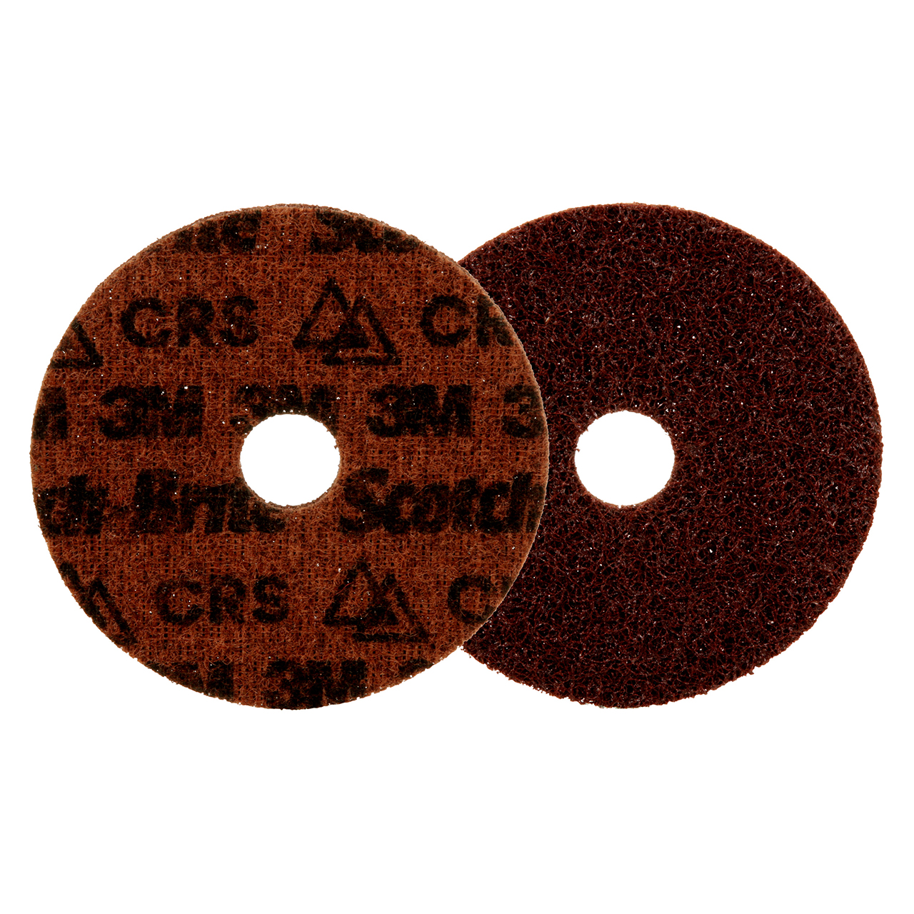 3M 7100263886 | Scotch-Brite 4-1/2" OAD PN-DH x 7/8" Hole Diameter Coarse Precision Shaped Ceramic Surface Conditioning Disc