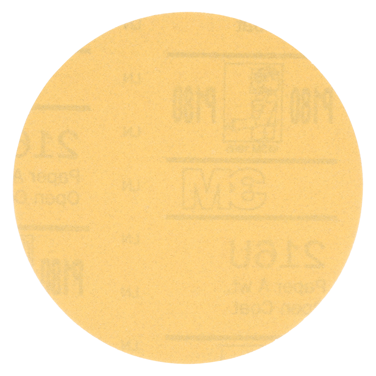 3M 7100167414 | Hookit 3" Diameter 216U A Weight P800 Grit Aluminum Oxide Gold Paper Disc