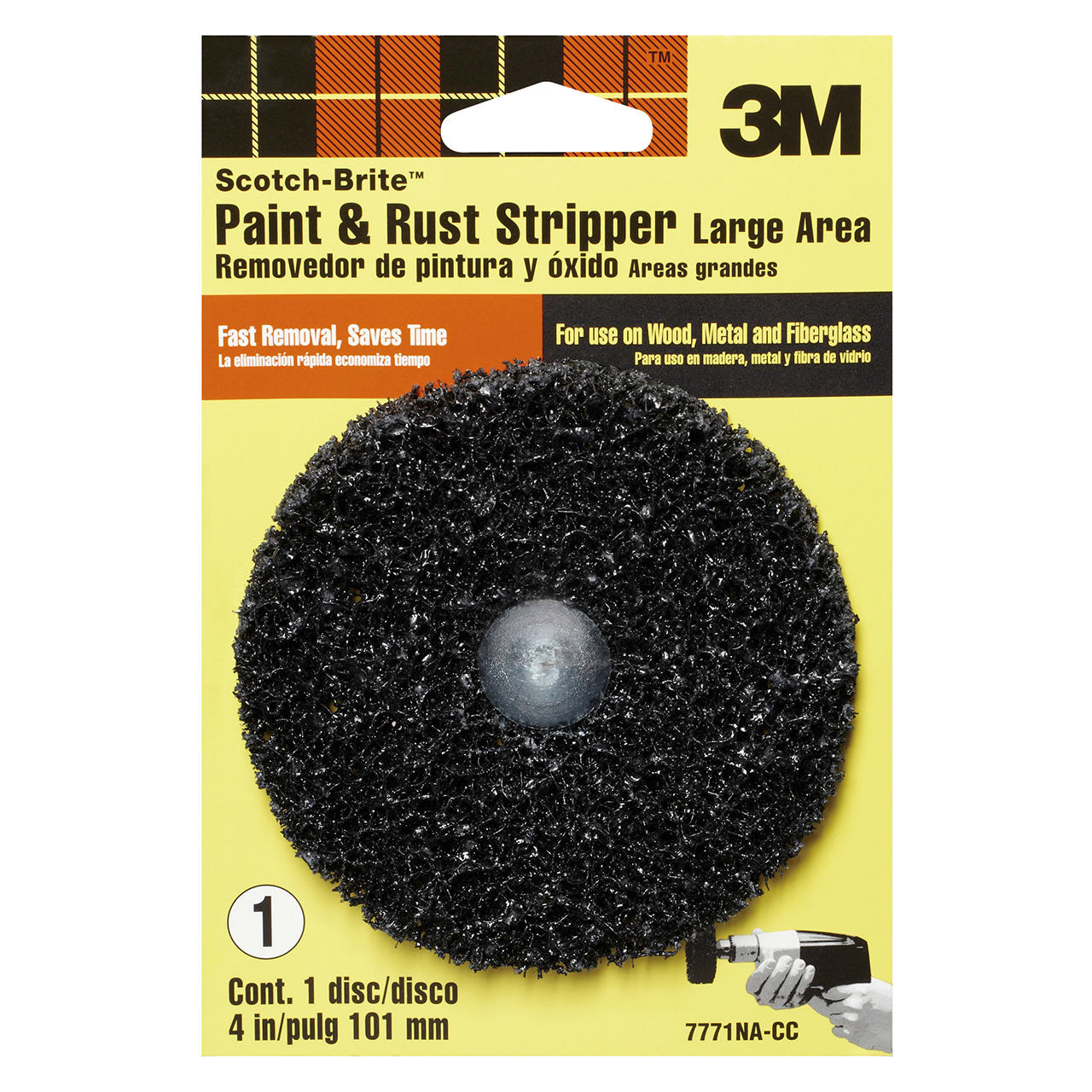 3M 7010312227 | 4" Diameter Paint and Rust Stripper
