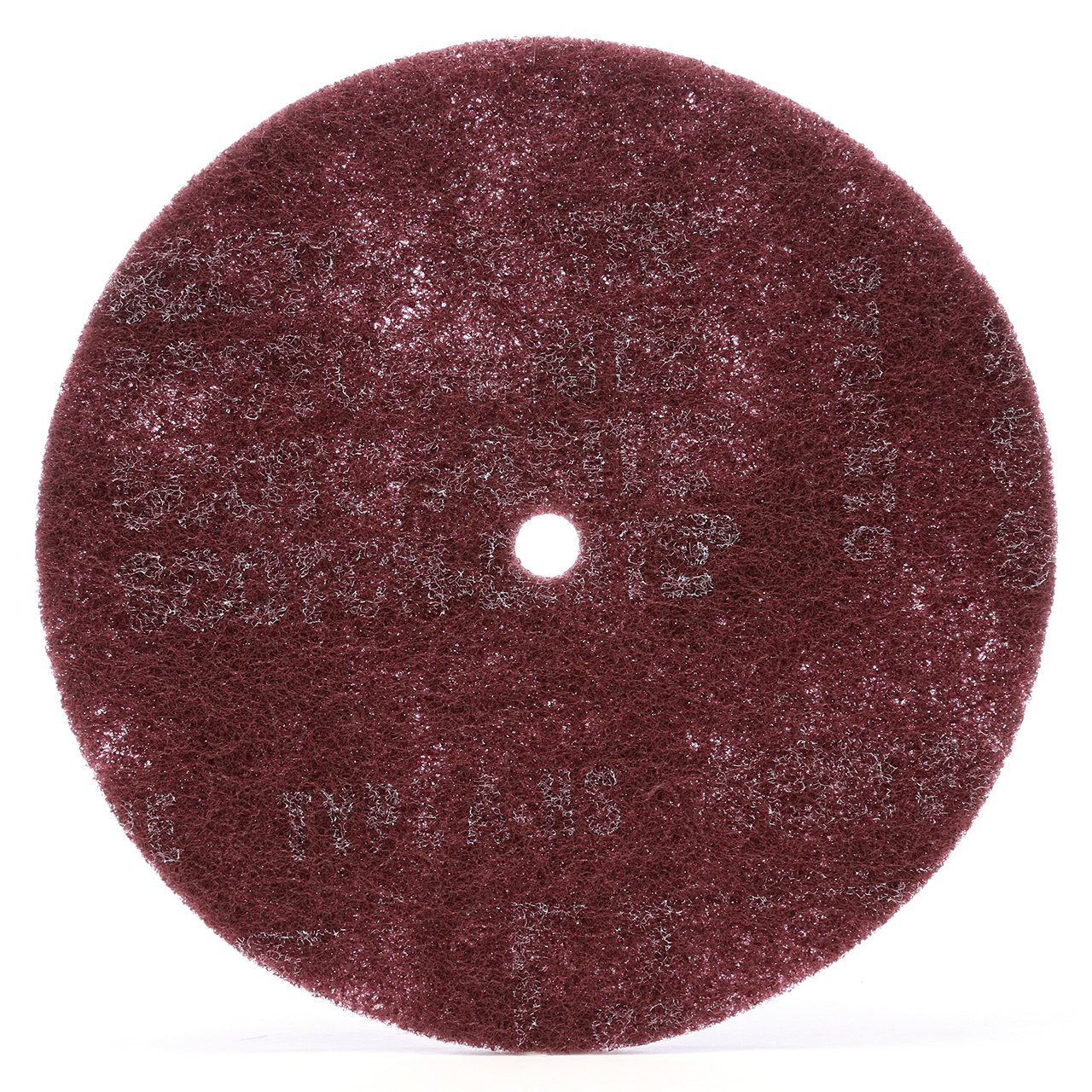 3M 7100191319 | Scotch-Brite 6" OAD x 1" Hole Diameter Very Fine Aluminum Oxide High Strength Disc