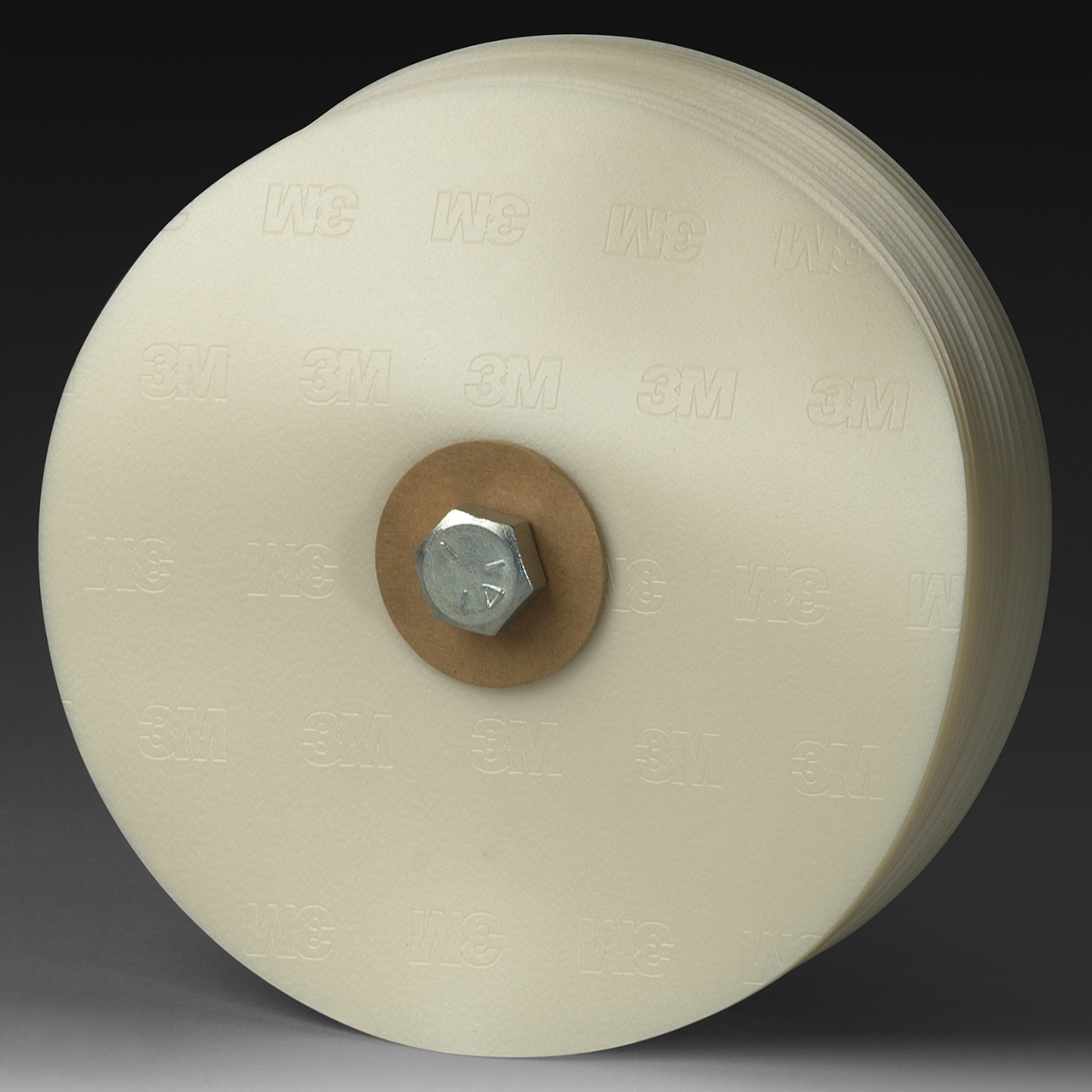 3M 7000120847 | 07517 Scotch-Brite 8" OAD x 5/8" Hole Diameter Large Area Stripe Removal Disc