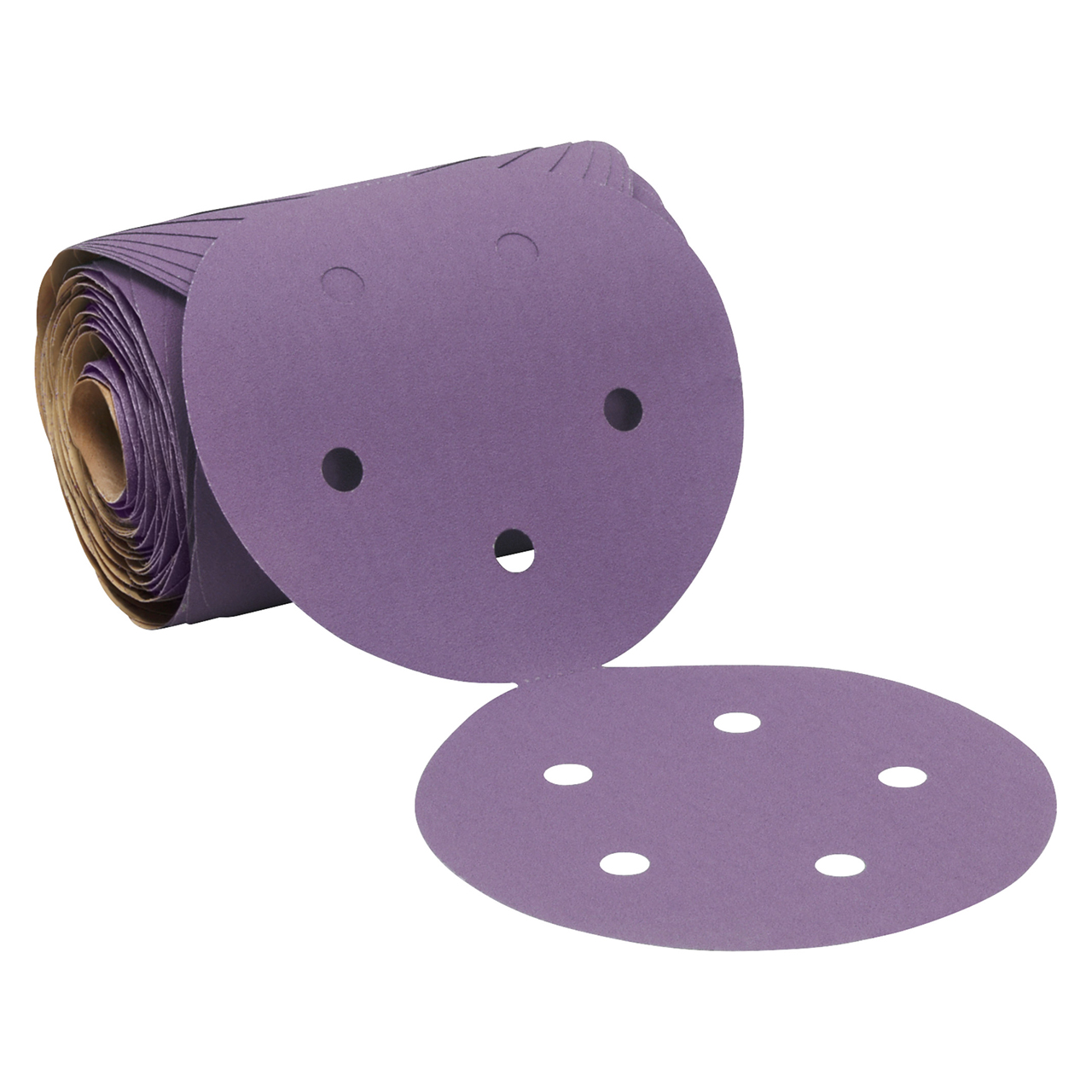 3M 7100145468 | Cubitron II Stikit 5" Diameter 775L 320+ Grit Precision Shaped Ceramic Film Disc Roll