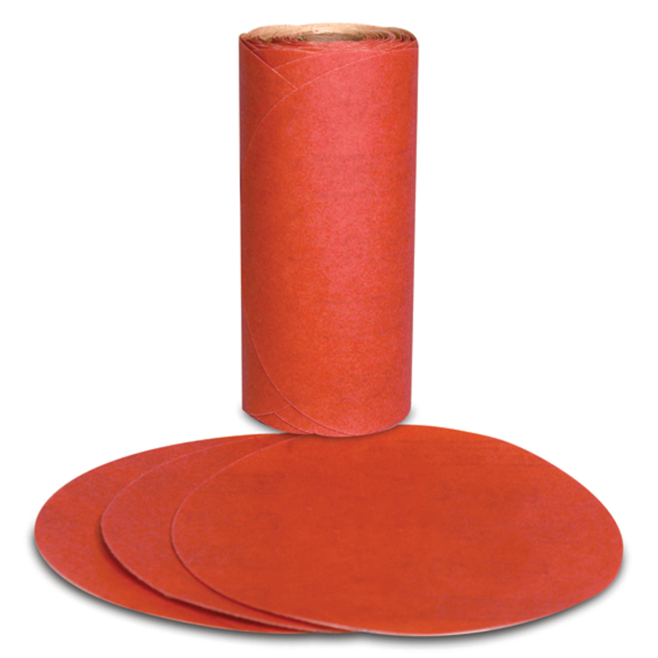 3M 7000119913 | 01605 5" Diameter 316U A Weight Medium P220 Grit Aluminum Oxide Red Abrasive PSA Disc