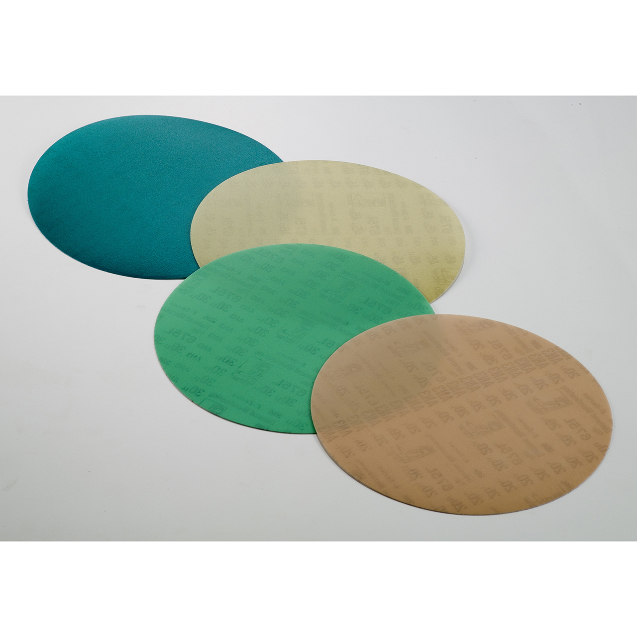 3M 7010509779 | 5" Diameter 675L Diamond Microfinishing Film PSA Disc