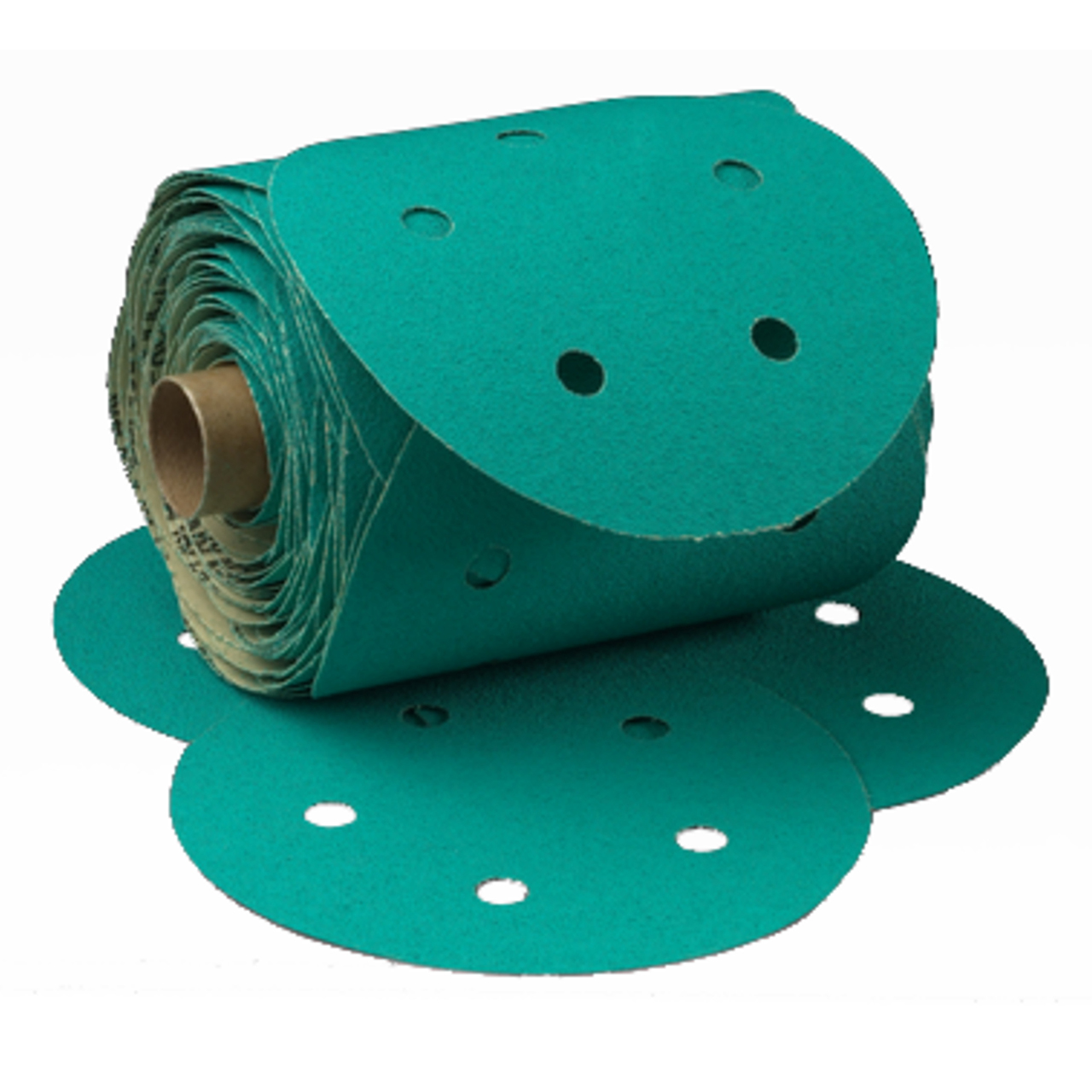 3M 7010360044 | 01566 Stikit 6" Diameter 246U D Weight Coarse 80 Grit Aluminum Oxide Green Disc