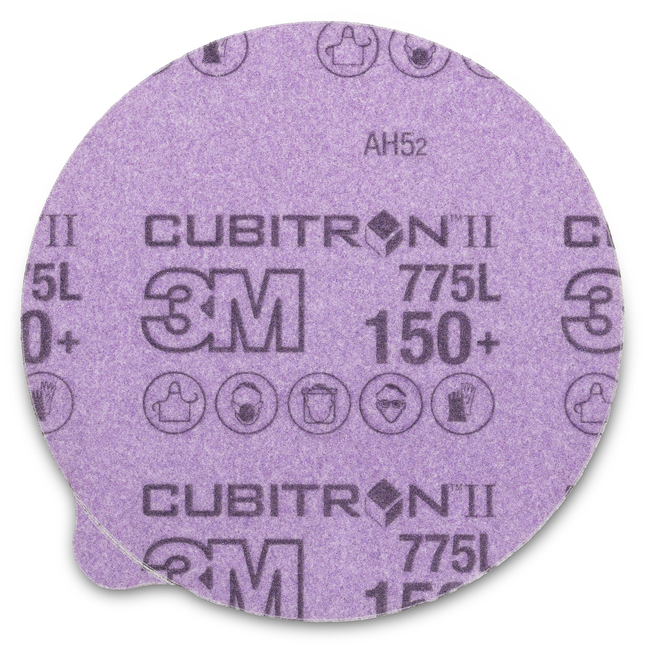 3M 7100075207 | Cubitron II Stikit 6" Diameter 775L 150+ Grit Precision Shaped Ceramic Film Disc