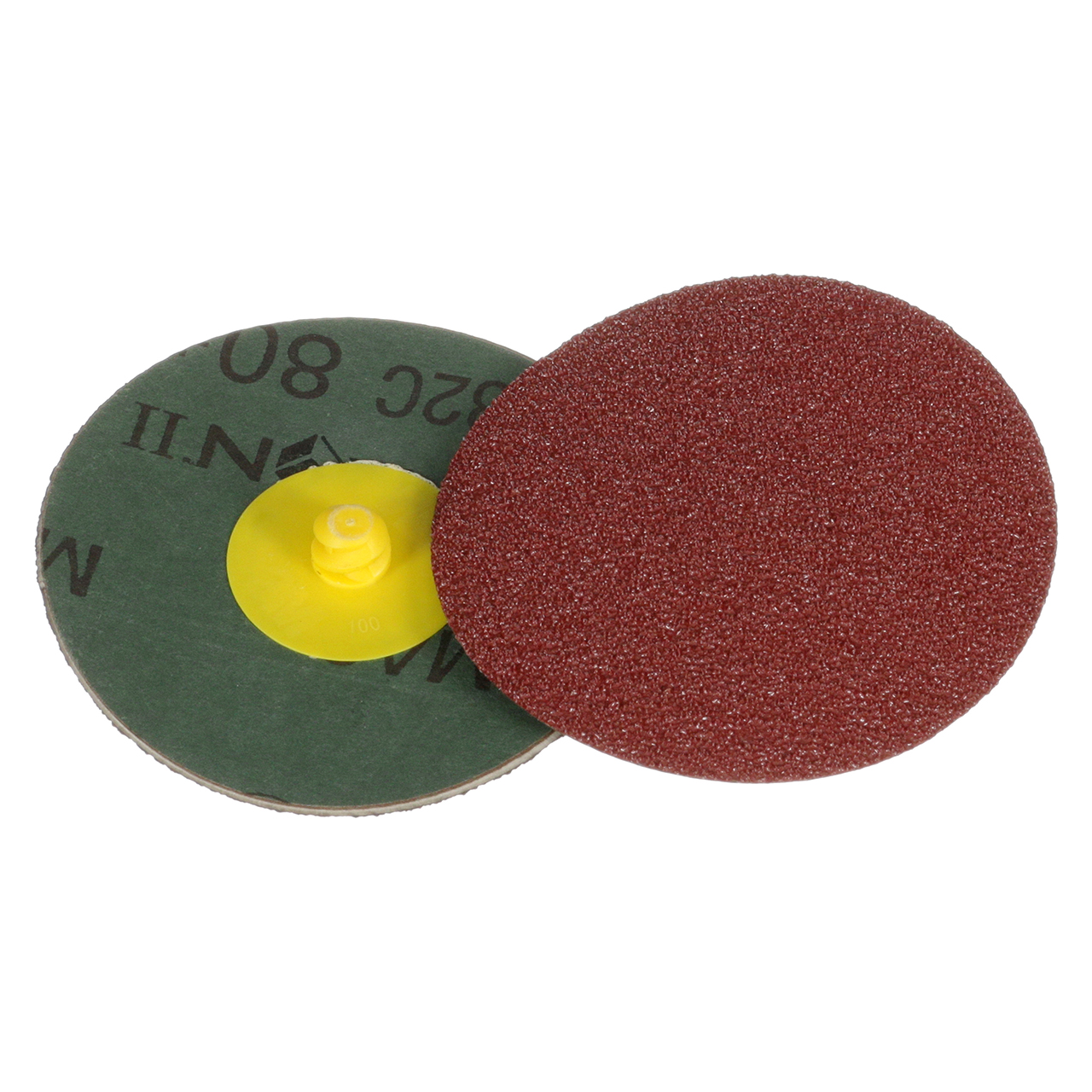 3M 7000044904 | Cubitron II Roloc 3" Diameter 982C 80+ Grit Precision Shaped Ceramic Fibre Disc