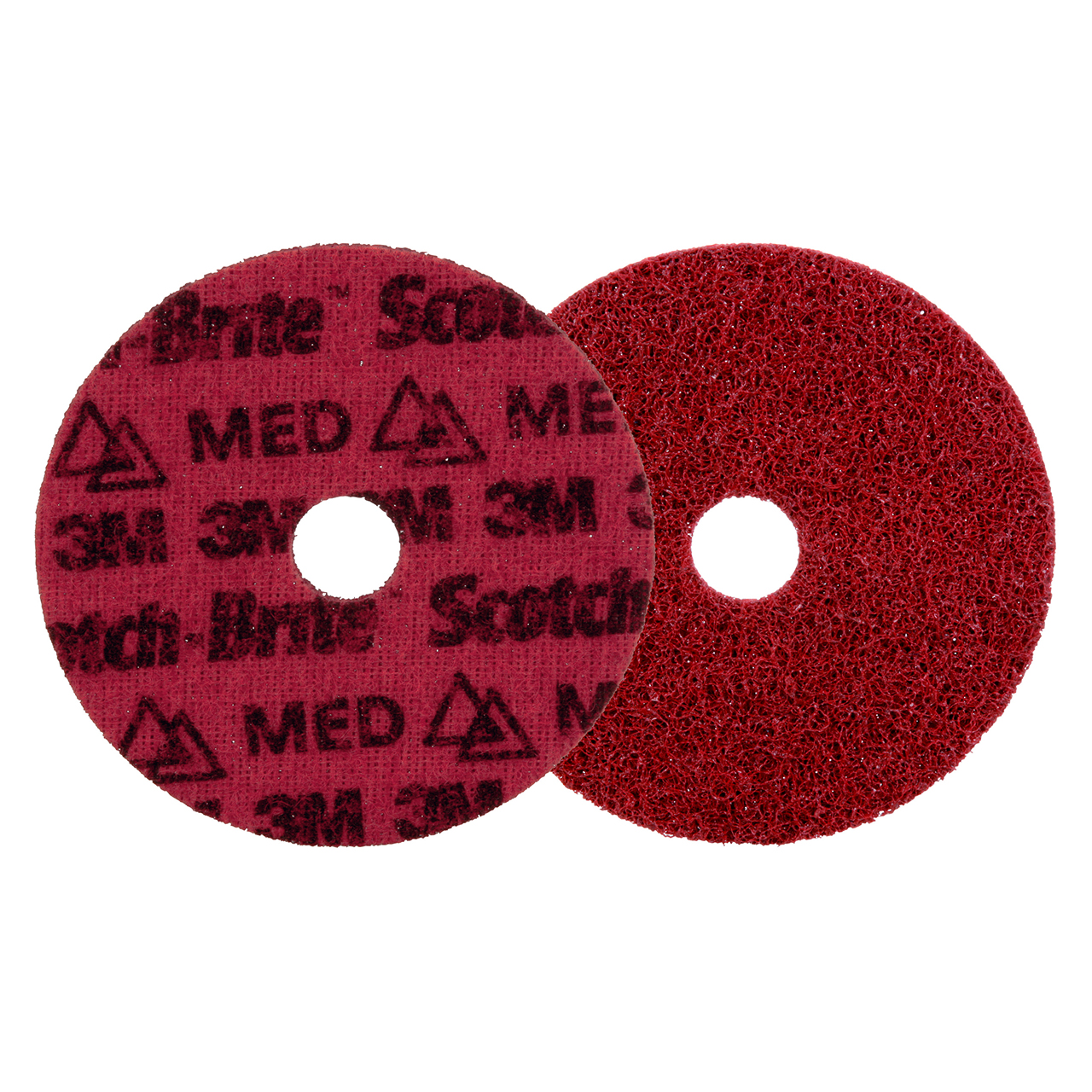 3M 7100263890 | Scotch-Brite 5" OAD PN-DH x 7/8" Hole Diameter Medium Precision Shaped Ceramic Surface Conditioning Disc