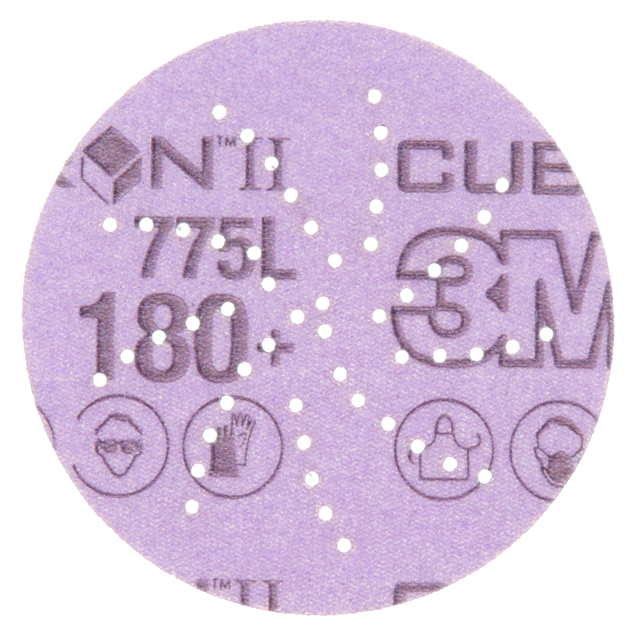 3M 7100111238 | Xtract Cubitron II 3" Diameter 775L 180+ Grit Precision Shaped Ceramic Film Disc