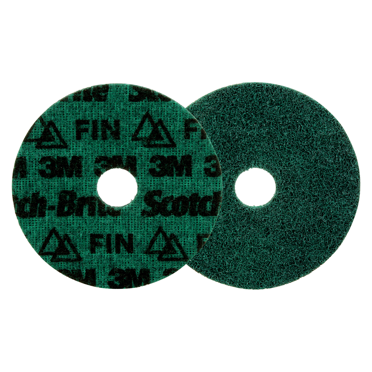3M 7100263884 | Scotch-Brite 4-1/2" OAD PN-DH x 7/8" Hole Diameter Fine Precision Shaped Ceramic Surface Conditioning Disc