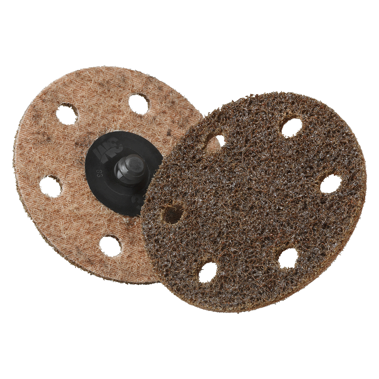 3M 7010366861 | Scotch-Brite Roloc 2" Diameter SC-DR Coarse Aluminum Oxide Surface Conditioning Disc