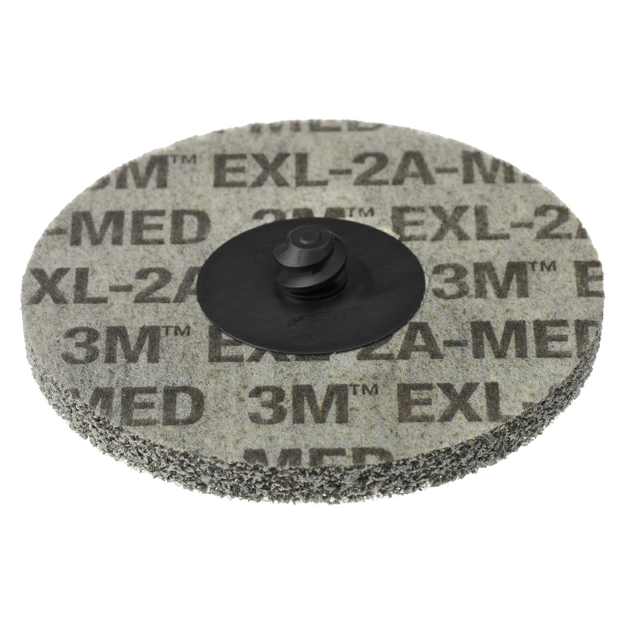 3M 7100000858 | Scotch-Brite 3" Diameter Medium Grade Aluminum Oxide Unitized Wheel