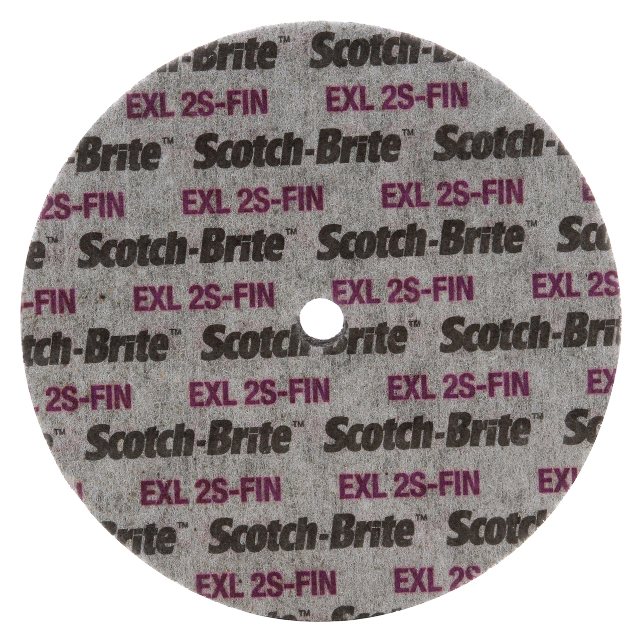 3M 7000028449 | Scotch-Brite 1/2" Hole Diameter x 6" OAD x 1/4" Width Fine Grade Silicon Carbide EXL Unitized Wheel