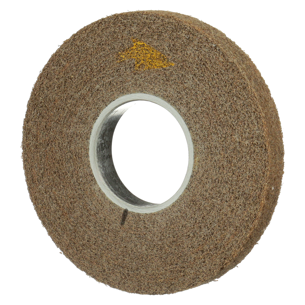 3M 7100009186 | Scotch-Brite 1" Hole Diameter x 6" OAD x 1" Width Fine Grade Aluminum Oxide Cut and Polish Wheel