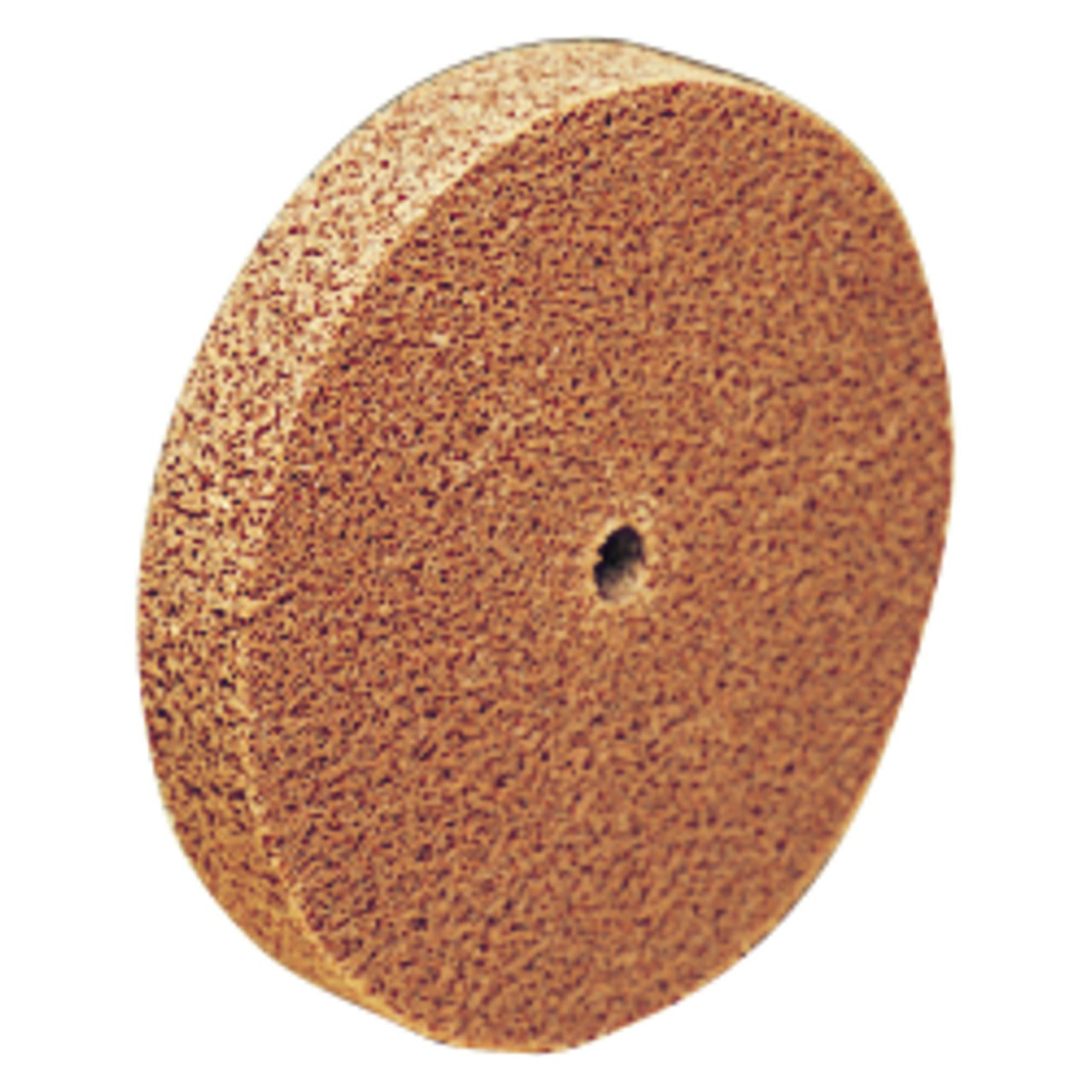 3M 7010300836 | Scotch-Brite 1/8" Hole Diameter x 1" OAD Medium Grade Aluminum Oxide Cut and Polish Unitized Wheel