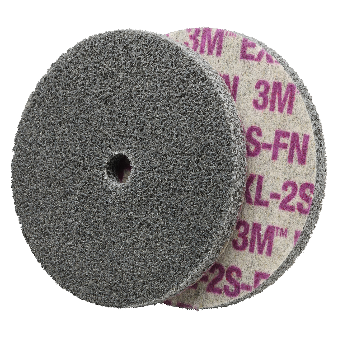 3M 7010366037 | Scotch-Brite 1/4" Hole Diameter x 3" OAD x 1/4" Width Fine Grade Silicon Carbide EXL Unitized Wheel